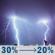 Tonight: A chance of showers and thunderstorms before 9pm, then a chance of showers and thunderstorms between 9pm and 2am. Cloudy, with a low around 74. East wind 5 to 10 mph, with gusts as high as 25 mph. Chance of precipitation is 30%. New rainfall amounts less than a tenth of an inch possible. Tonight: Chance Showers And Thunderstorms